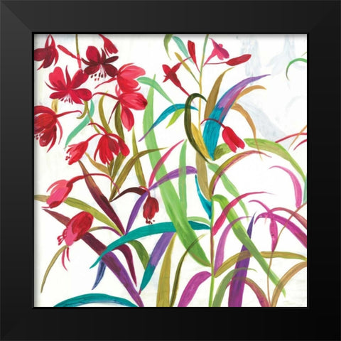 Tropical I Black Modern Wood Framed Art Print by Jensen, Asia