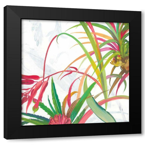 Tropical II Black Modern Wood Framed Art Print by Jensen, Asia