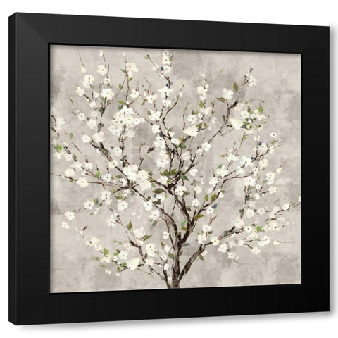 Bloom Tree Black Modern Wood Framed Art Print by Jensen, Asia