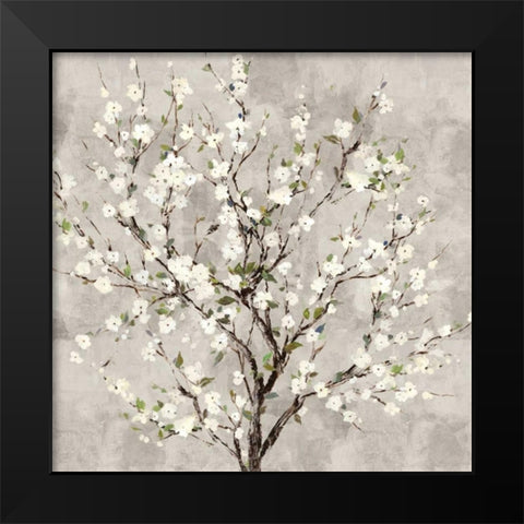 Bloom Tree Black Modern Wood Framed Art Print by Jensen, Asia