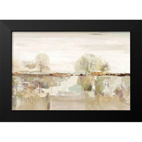 Far Away Place Black Modern Wood Framed Art Print by Jensen, Asia