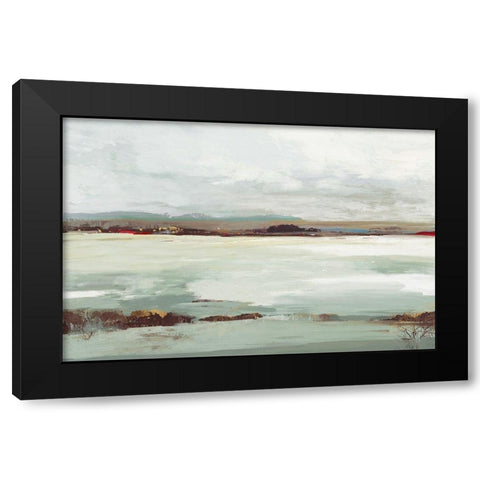Little Country II Black Modern Wood Framed Art Print with Double Matting by Jensen, Asia