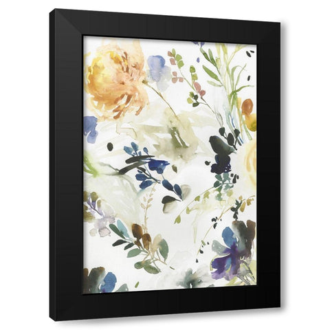 Vista II Black Modern Wood Framed Art Print with Double Matting by Jensen, Asia