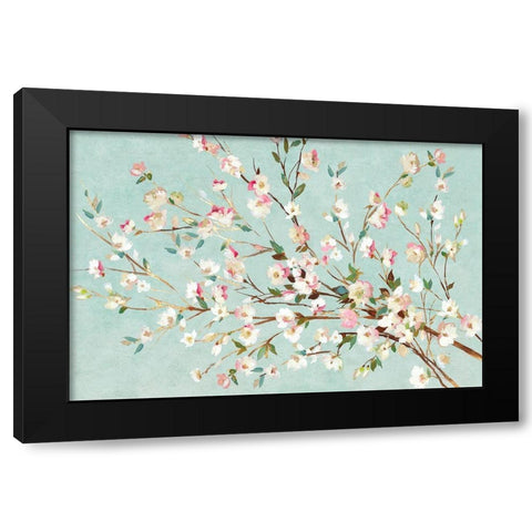 Innocent Black Modern Wood Framed Art Print by Jensen, Asia