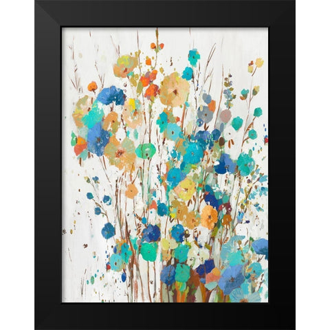 Spring Garden II  Black Modern Wood Framed Art Print by Jensen, Asia