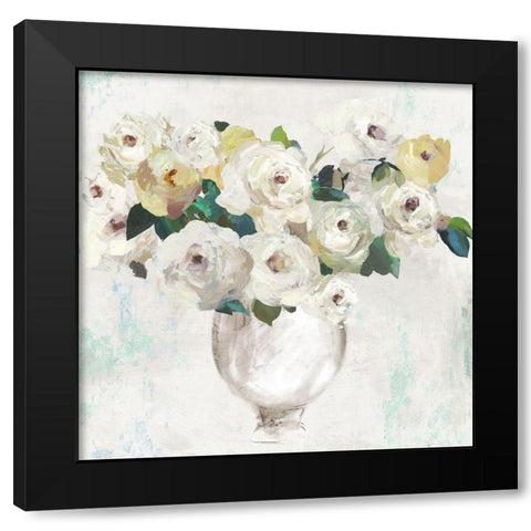 Sophistication  Black Modern Wood Framed Art Print with Double Matting by Jensen, Asia