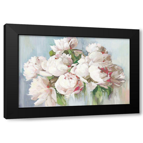 June Flowers  Black Modern Wood Framed Art Print by Jensen, Asia