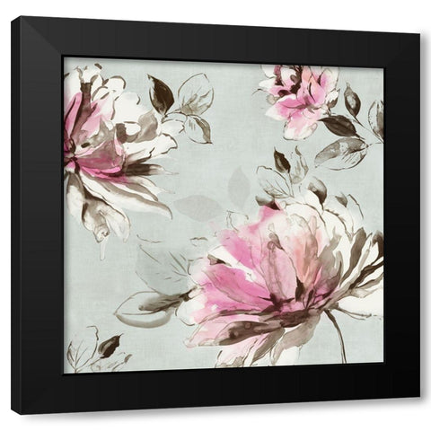 Botanics II Black Modern Wood Framed Art Print by Jensen, Asia