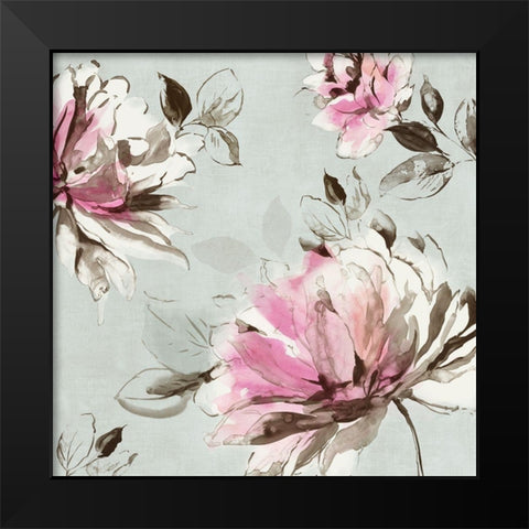Botanics II Black Modern Wood Framed Art Print by Jensen, Asia