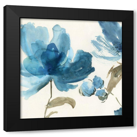 Blue Morning I  Black Modern Wood Framed Art Print by Jensen, Asia