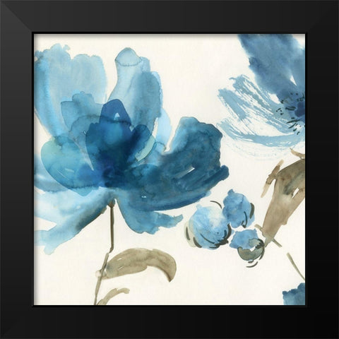 Blue Morning I  Black Modern Wood Framed Art Print by Jensen, Asia