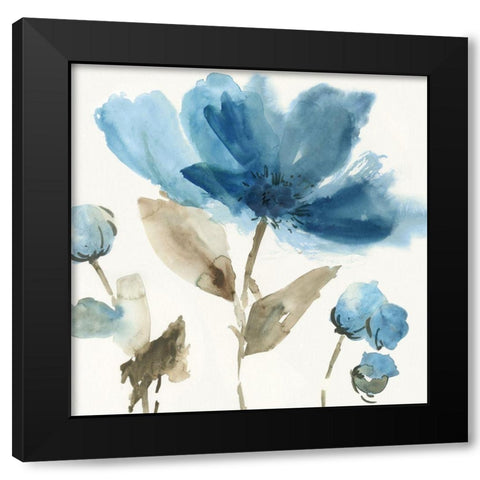 Blue Morning II  Black Modern Wood Framed Art Print by Jensen, Asia