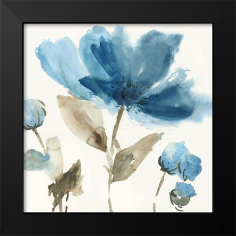 Blue Morning II  Black Modern Wood Framed Art Print by Jensen, Asia