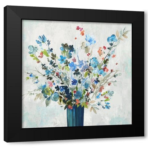 Enlightenment Black Modern Wood Framed Art Print with Double Matting by Jensen, Asia