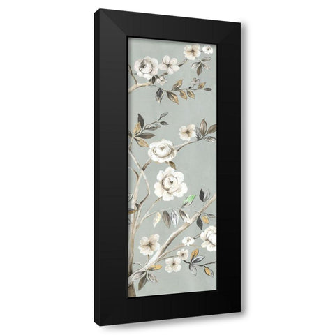 A Flower For You II Black Modern Wood Framed Art Print by Jensen, Asia