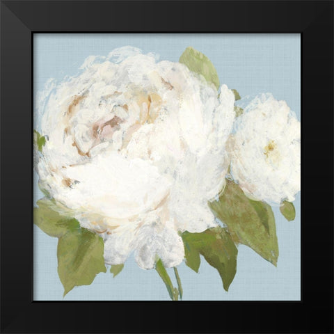 Flowers by the Sea II Black Modern Wood Framed Art Print by Jensen, Asia