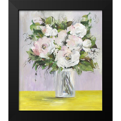 I Wandered Black Modern Wood Framed Art Print by Jensen, Asia