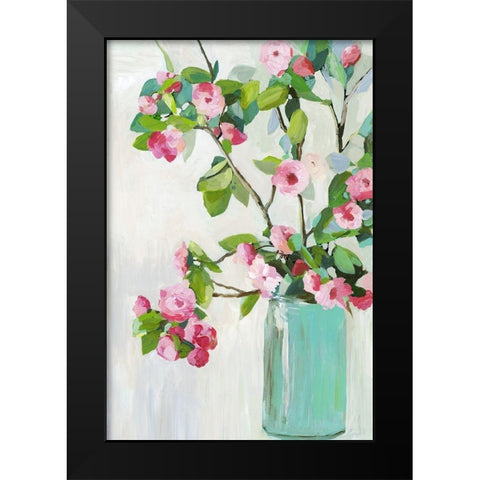 For Her Black Modern Wood Framed Art Print by Jensen, Asia