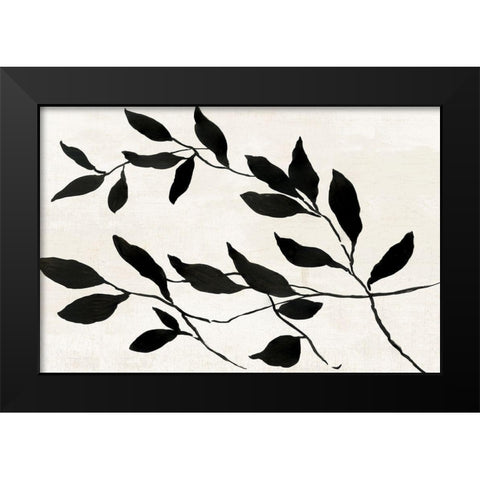 Unafraid II Black Modern Wood Framed Art Print by Jensen, Asia