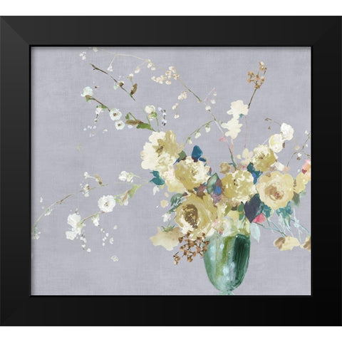 Galaxy Away Black Modern Wood Framed Art Print by Jensen, Asia