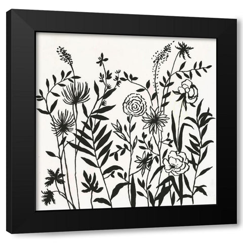 Joyful II  Black Modern Wood Framed Art Print by Jensen, Asia