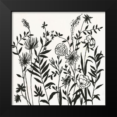 Joyful II  Black Modern Wood Framed Art Print by Jensen, Asia