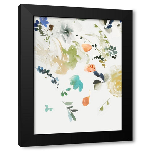 Becoming  Black Modern Wood Framed Art Print with Double Matting by Jensen, Asia