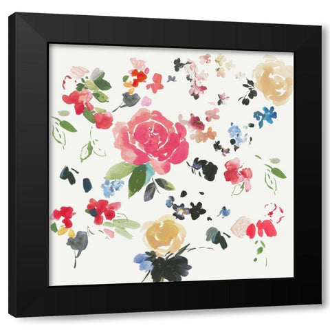 Morning Colors II Black Modern Wood Framed Art Print by Jensen, Asia