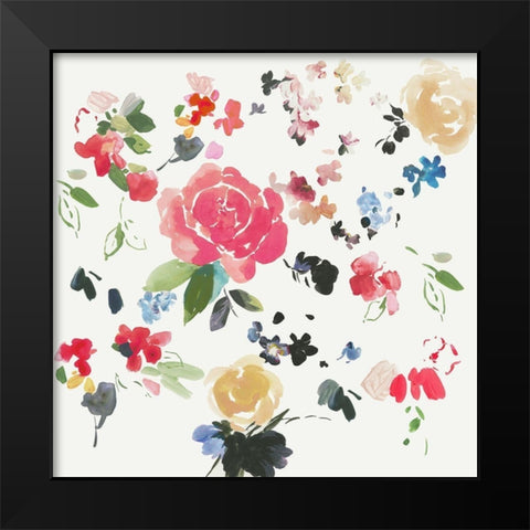 Morning Colors II Black Modern Wood Framed Art Print by Jensen, Asia