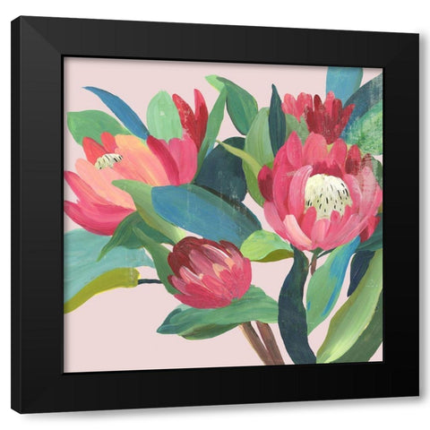 Summer Day Black Modern Wood Framed Art Print by Jensen, Asia