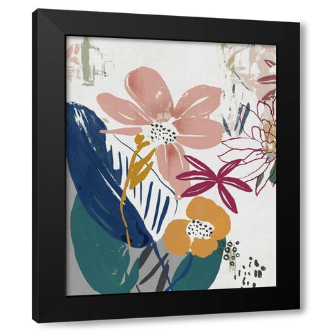 Smile of the Summer Black Modern Wood Framed Art Print by Jensen, Asia
