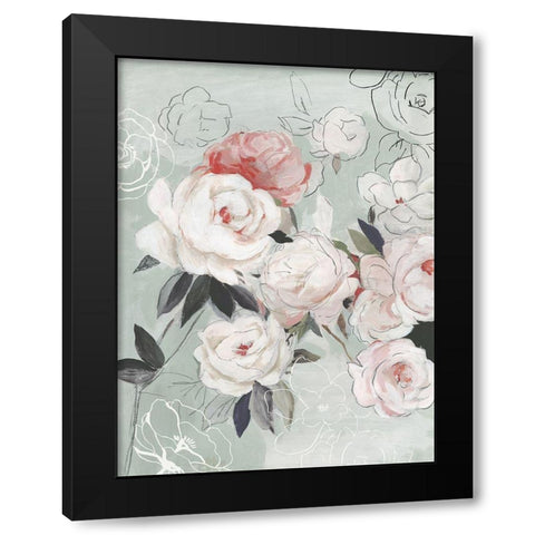 Whisper of Beauty Black Modern Wood Framed Art Print by Jensen, Asia