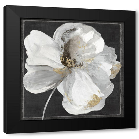 White Queen I Black Modern Wood Framed Art Print with Double Matting by Jensen, Asia
