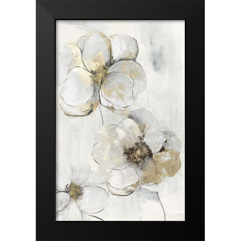 Silver Finesse II Black Modern Wood Framed Art Print by Jensen, Asia