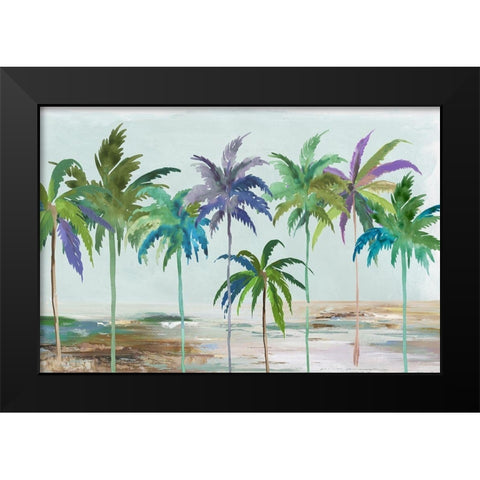 Tropical Dream Black Modern Wood Framed Art Print by Jensen, Asia