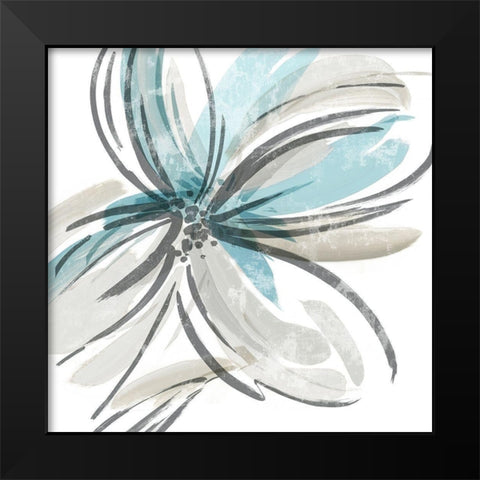 May Poem I Black Modern Wood Framed Art Print by Jensen, Asia