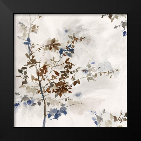 Summer Branches  Black Modern Wood Framed Art Print by Jensen, Asia