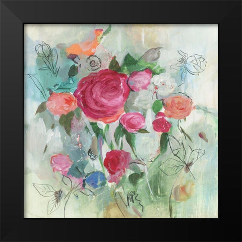 Summer Picks  Black Modern Wood Framed Art Print by Jensen, Asia