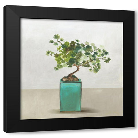 Bonsai Tree III Black Modern Wood Framed Art Print by Jensen, Asia