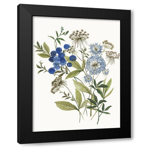 Botana I  Black Modern Wood Framed Art Print by Jensen, Asia