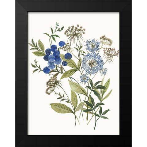 Botana I  Black Modern Wood Framed Art Print by Jensen, Asia