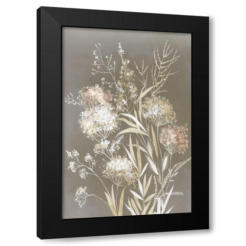 Delicate Bunch II Black Modern Wood Framed Art Print by Jensen, Asia