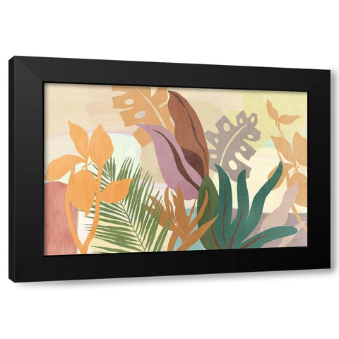 Lush Forest II  Black Modern Wood Framed Art Print by Jensen, Asia