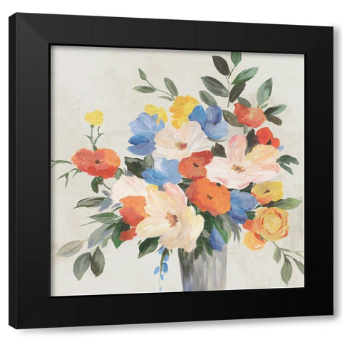 Spring in Blossom  Black Modern Wood Framed Art Print by Jensen, Asia