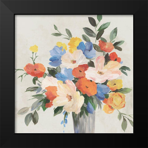 Spring in Blossom  Black Modern Wood Framed Art Print by Jensen, Asia