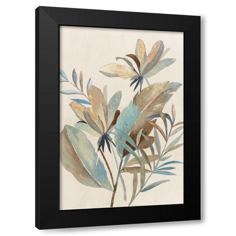 Vintage Tropics II Black Modern Wood Framed Art Print with Double Matting by Jensen, Asia