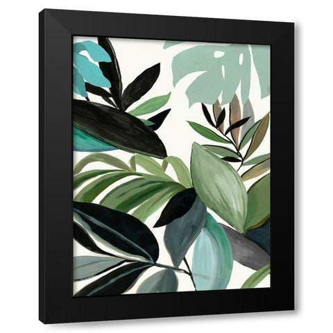 Multi Tropic II  Black Modern Wood Framed Art Print by Jensen, Asia