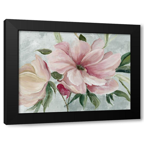 Summer Sunset Bloom Black Modern Wood Framed Art Print by Jensen, Asia