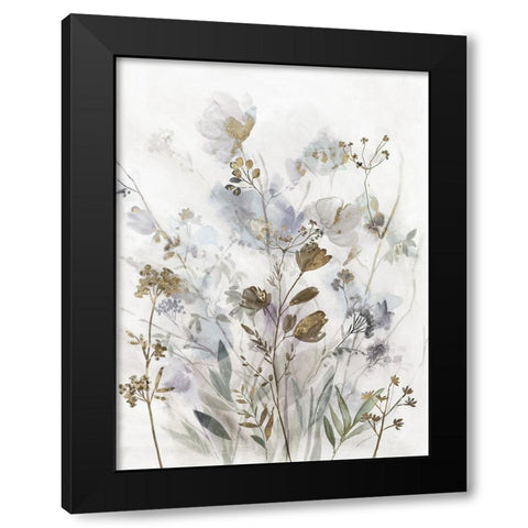 Delicate Foliage II Black Modern Wood Framed Art Print by Jensen, Asia