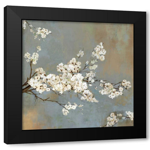Ode to Spring II  Black Modern Wood Framed Art Print with Double Matting by Jensen, Asia